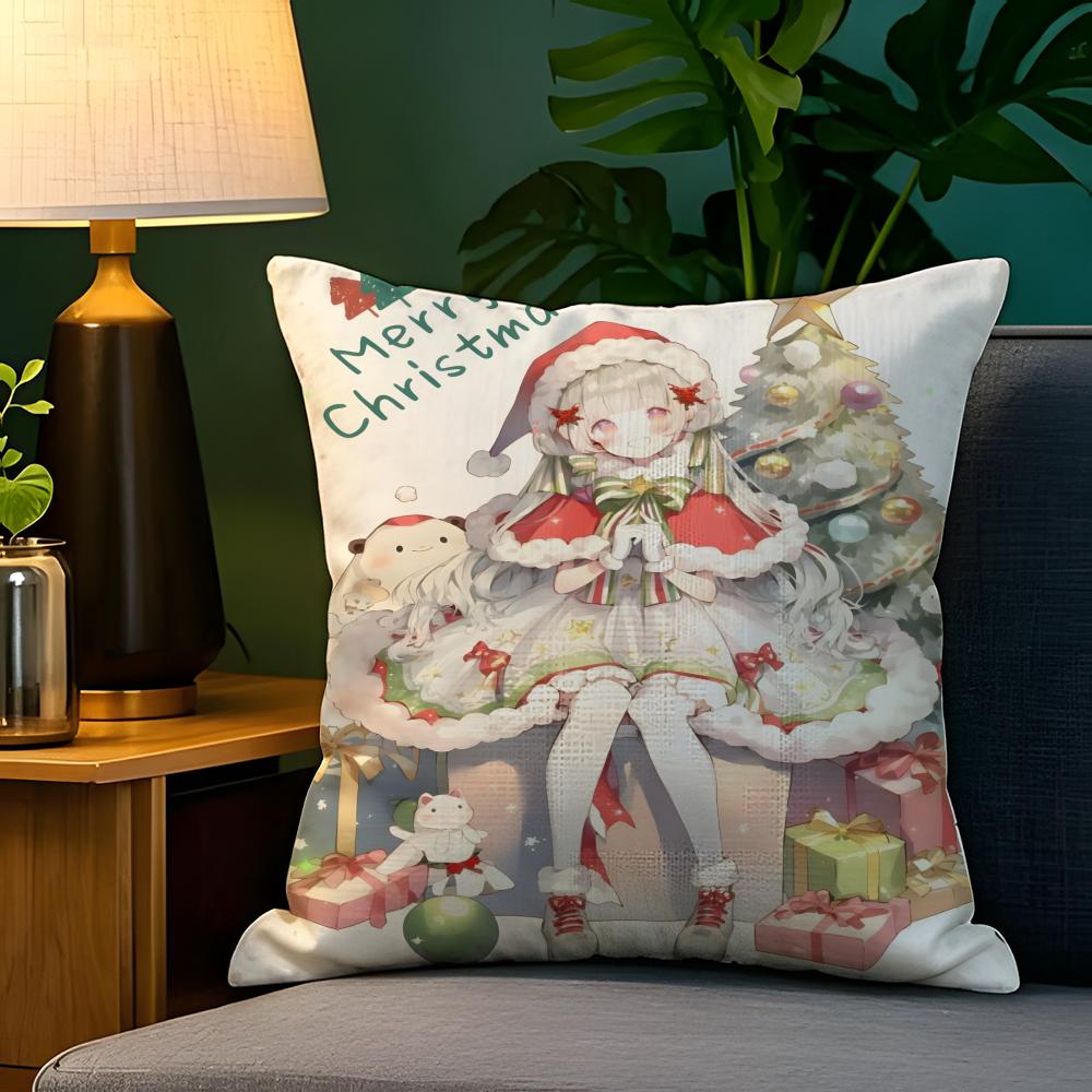 Beautiful Illustrations In Cartoon Books  Pillow Case Natural Linen Pillow Case DoubleSided Decor Sofa Pillowcase Home Decor