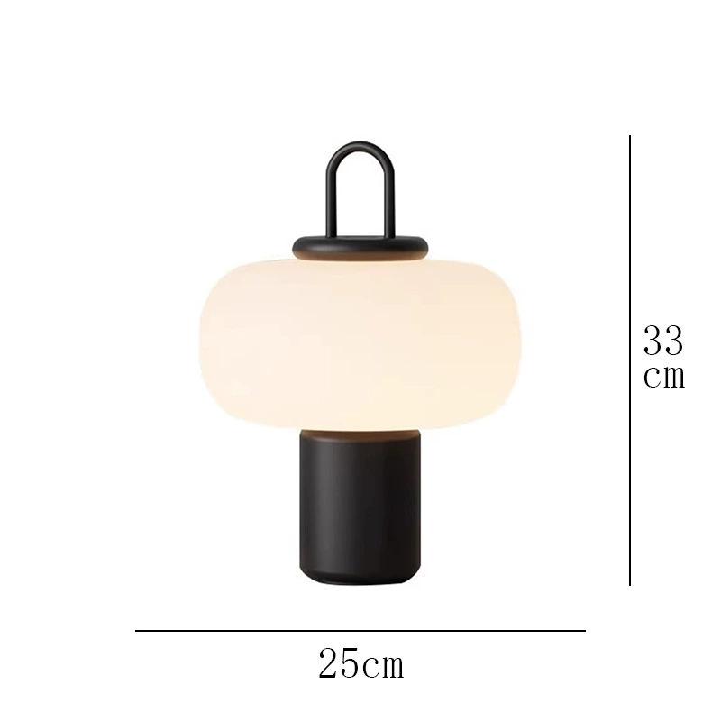 Nordic Modern Glass Table Lamp - Creative, Stylish Lighting for Living Room, Bedroom, Hotel, or Model Room