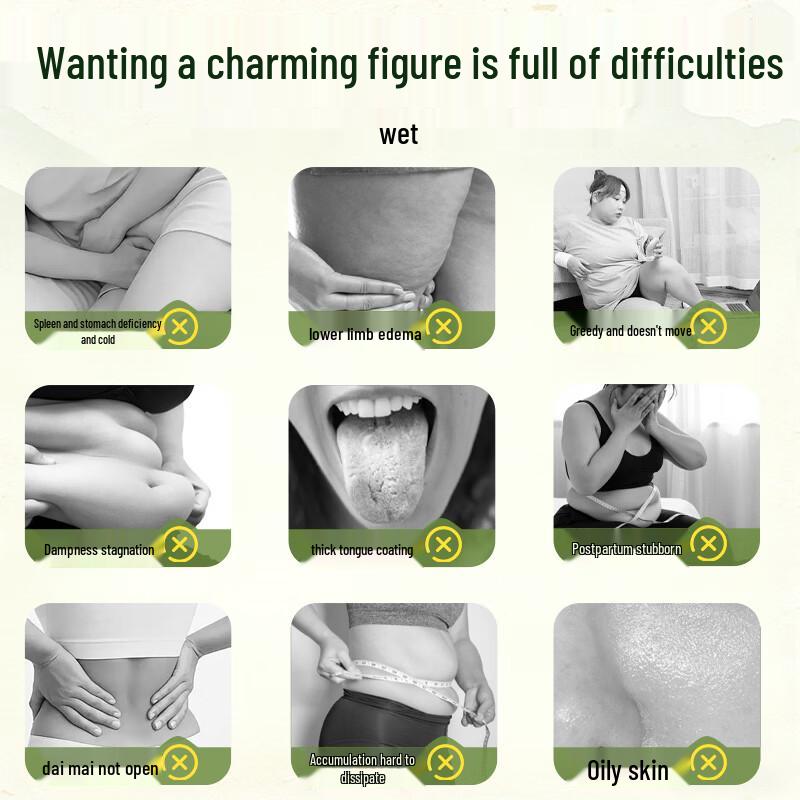 Mugwort Herbal Navel Patch for Slimming and Detox