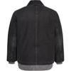 Adidas Originals Mens Black Denim Jacket Three Stripes Chinese Style KR5066 Unisex Jackets KR5066