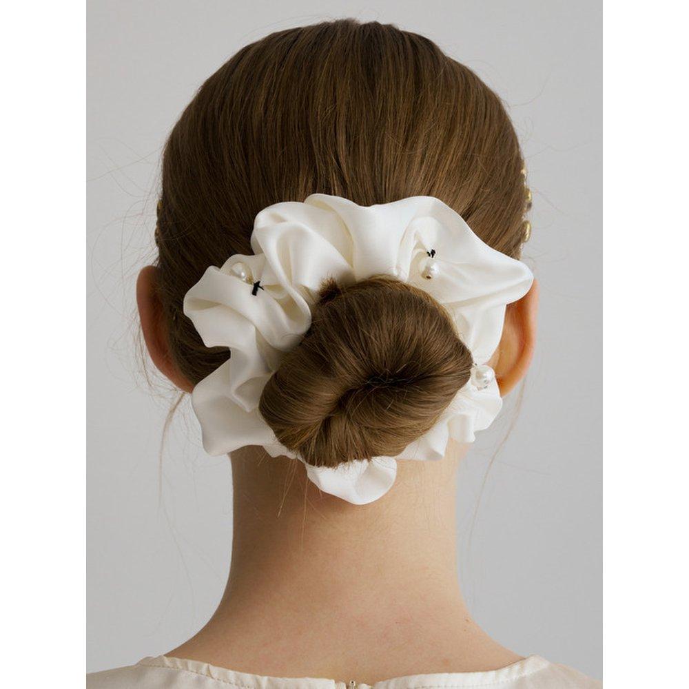 

Скранч для волос Жемчуг Стич Jp-25-010S ivory