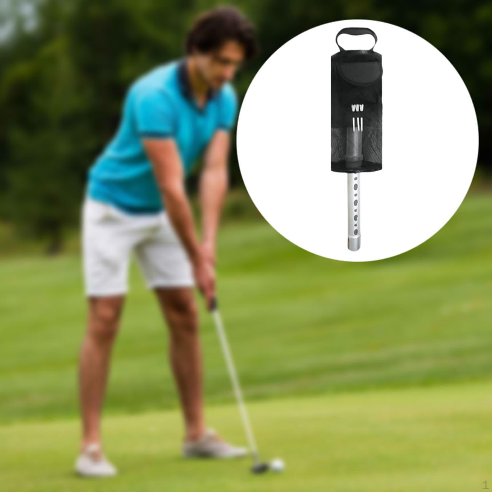 

Golf Ball Retriever Shagger Grabber Accessories Pick up Tool Collector for чорний
