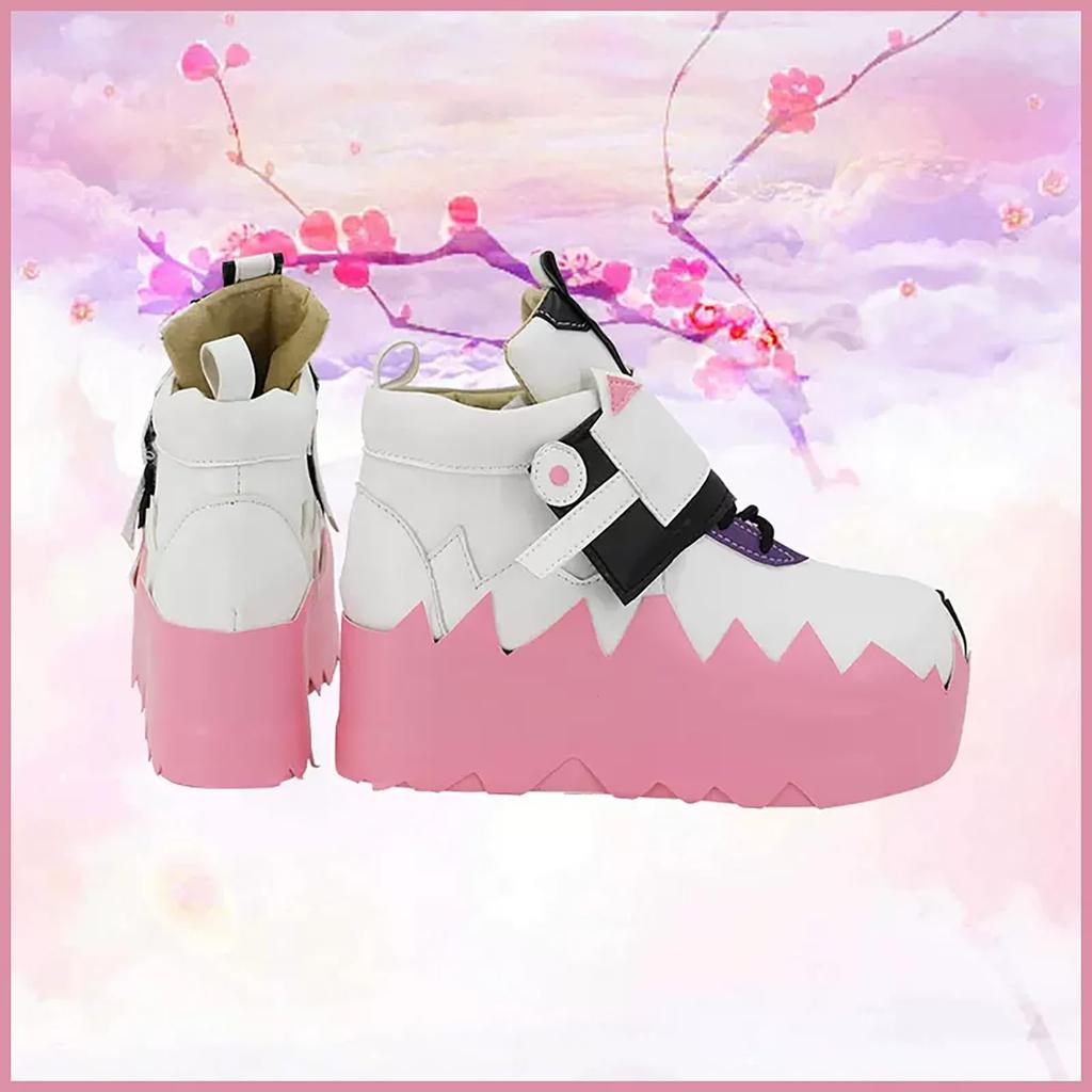 Hololive Puszysty Abyssguard Mokoko Abyssguard Cosplay Halloween [Milky Time] (Mokoko, Buty)