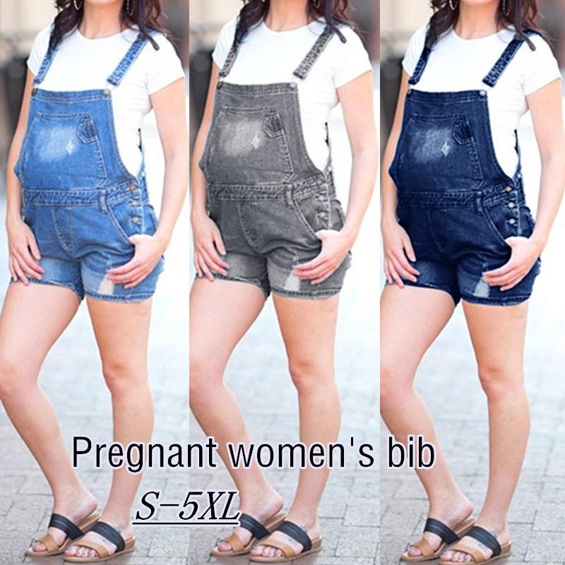 jeans jumpsuit for pregnant