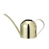 (Gold) Stainless Steel Long Spout Watering Can for Flowers and Plants, Small Watering Can, Gardening Tool, 450ml 16.9oz