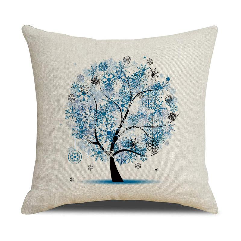 Wish Money Tree Simple Pillow Cover Home Car Bedside Bedroom Decorative Pillow Cushion