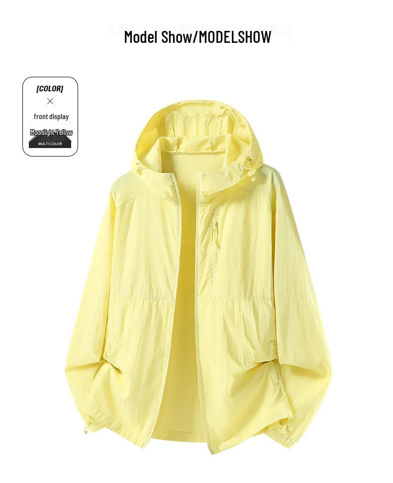 2026 Ice Silk Couple's UV Protection Summer Jacket – Breathable Sun Protection for Outdoor Activities