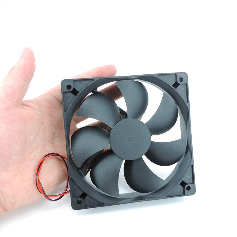 5x DC 5V 12V 24v 120mm 12cm 12025 Lüfter 120mm*120mm*25mm Lüfter Bürstenloser Lüfter 120x120x25mm 2PIN PC Computer Gehäuse Kühler