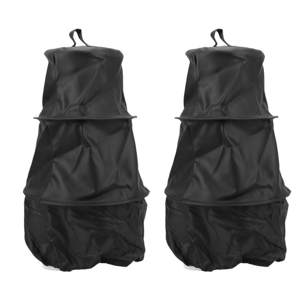 2Pcs Bee Swarm Cage Catcher Beekeeping Tool PU Leather Outdoor Beekeeper Supplies Black