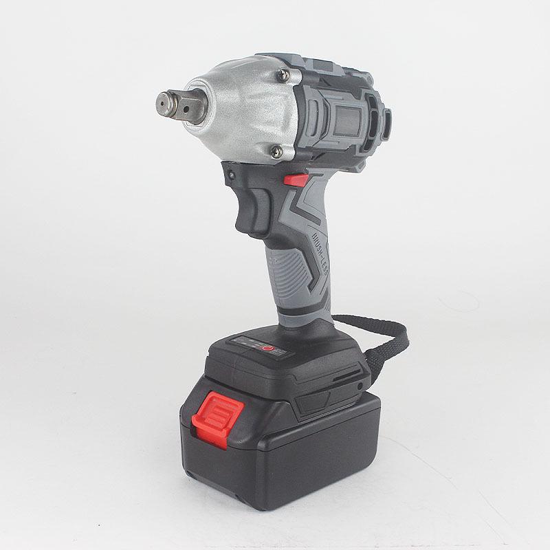 Rechargeable Brushless High-Torque Electric Impact Wrench for Auto Repair & Woodworking
