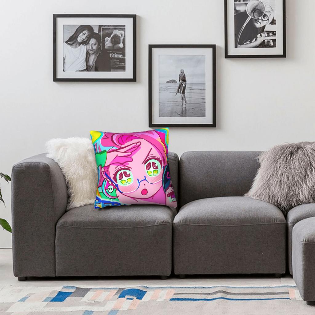 Pillow Case Alien Stage Mizi Till Ivan  Custom  Pillow Cover For Living Room Chair Funny Pillowcases