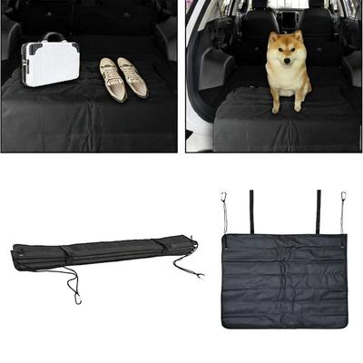Para Sedans Para Caminhões Capa de Carga para Pets Tapete Dobrável para Pets Para Viagem de Pets Preto Tecido Oxford 600D Fácil Instalação