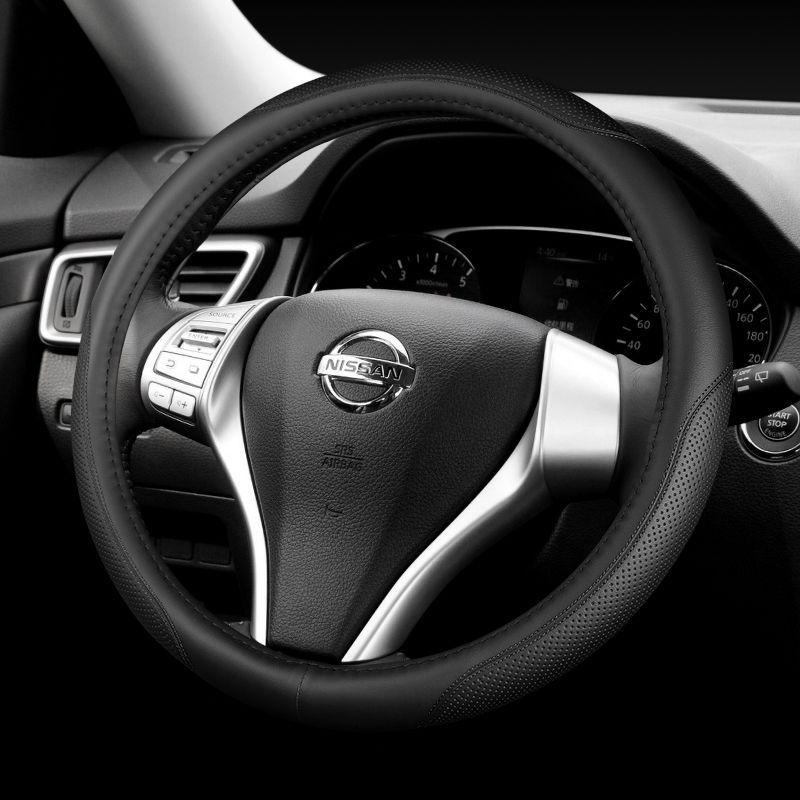 D0X Echte Lederlenkradabdeckung für Nissan Sylphy, Murano, Old Teana, Qashqai, Sunny, Livina, Tiida.