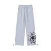 Oreeta Vintage Spider Print Sweatpants Men Women High Street Loose Casual Trousers