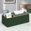 Yuzhuxun Leder Multifunktionale Desktop-Taschentuchbox