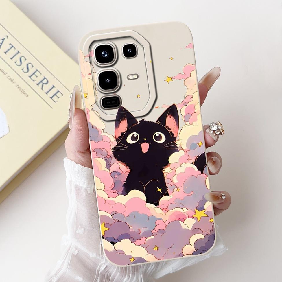 6.78" For Infinix Note 50s X6870 Back Cover For Infinix Note 50s Case Luxury Fashion Lover Cartoon Cool Painted Silicone Bumper