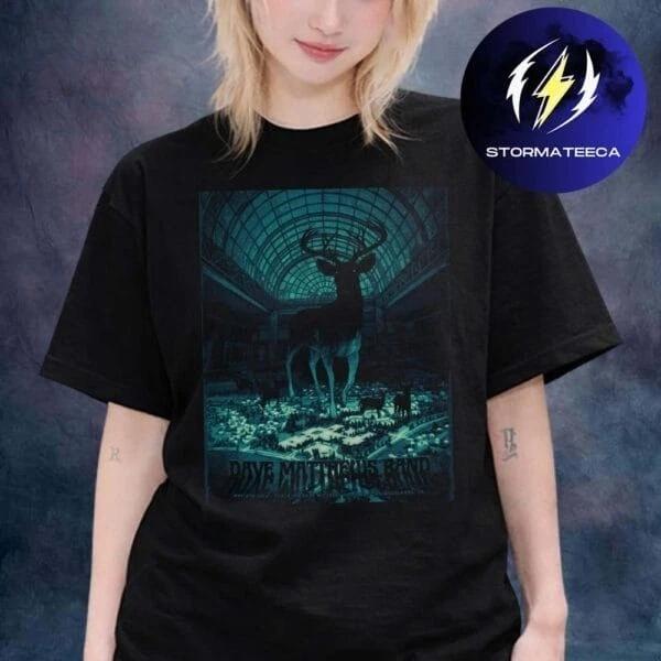 Dave Matthew Band The Woodlands T-Shirt Cynthia Woods Pavilion May 8 2026 Tour Tee M
