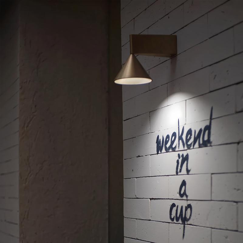 LED Aluminum Wall Lamp Warm White Waterproof Outdoor Indoor Living Room Bedroom Modern Nordic Wall Lamp Garden Corridor