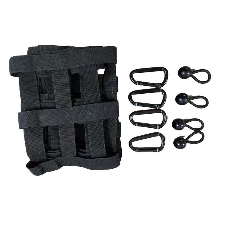 Heavy-Duty Truck Tailgate & Trunk Cargo Barrier Net