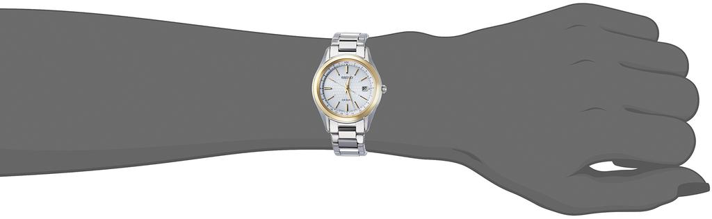 Wristwatch Excelline Solar Radio SWCW118 [Seiko Watch]