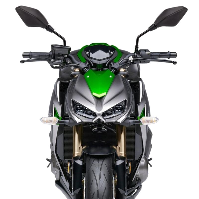 Motociklo stiklas, išgaubtas vairo galinio vaizdo šoninis stiklas, daugumai dviračių, paspirtukų, keturračių 7/8" 22mm vairui