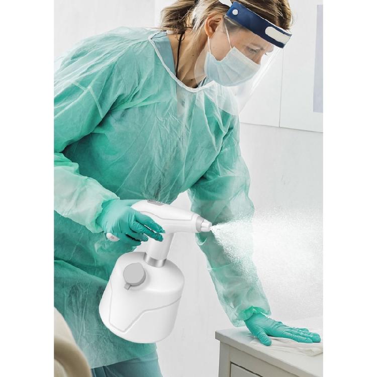 2L Electric Plant Sprayer Automatic Watering Can with Adjustable Nozzle and Portable Handle for Easy Garden Maintenance