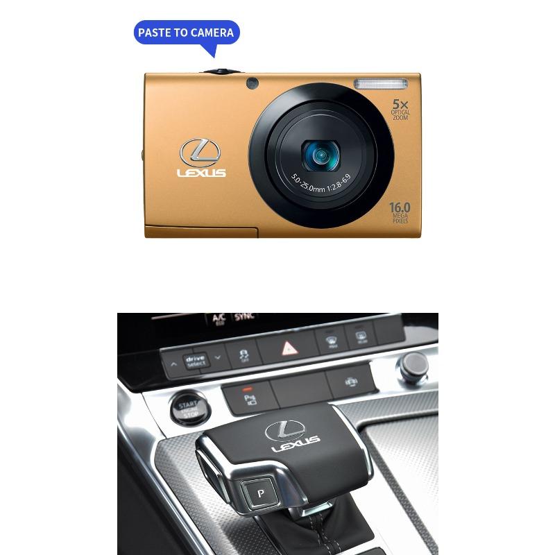 Náhodná nálepka na auto Nálepka na volant Dekorace interiéru Pro Lexus IS250 Ct200h LS430 LX570 NX300h IS300h RX330 ES300h UX250h
