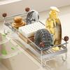 Stainless Steel Cosmetic Storage Stand Anti-rust Kitchen Sink Storage Rack  Bathroom