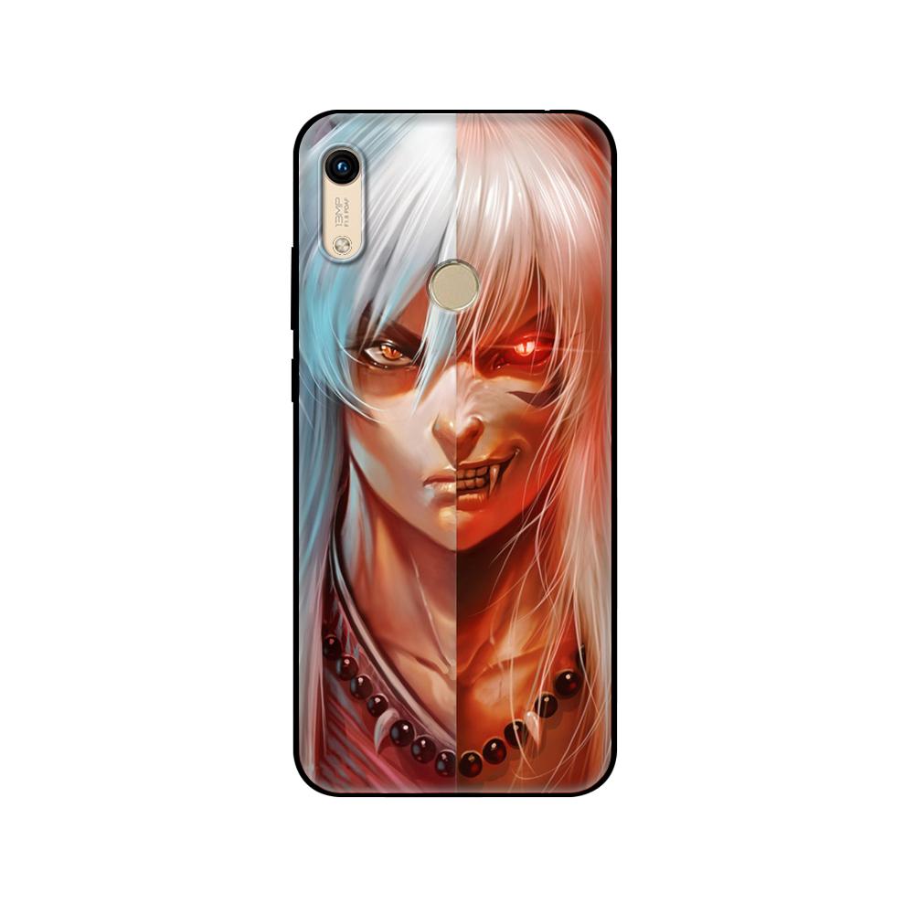 Black tpu Case For Huawei Honor 8a Prime 8s Prime 9 Lite honor 9A 9C 9X Premium 9x Pro 9S Case Cover Inuyasha