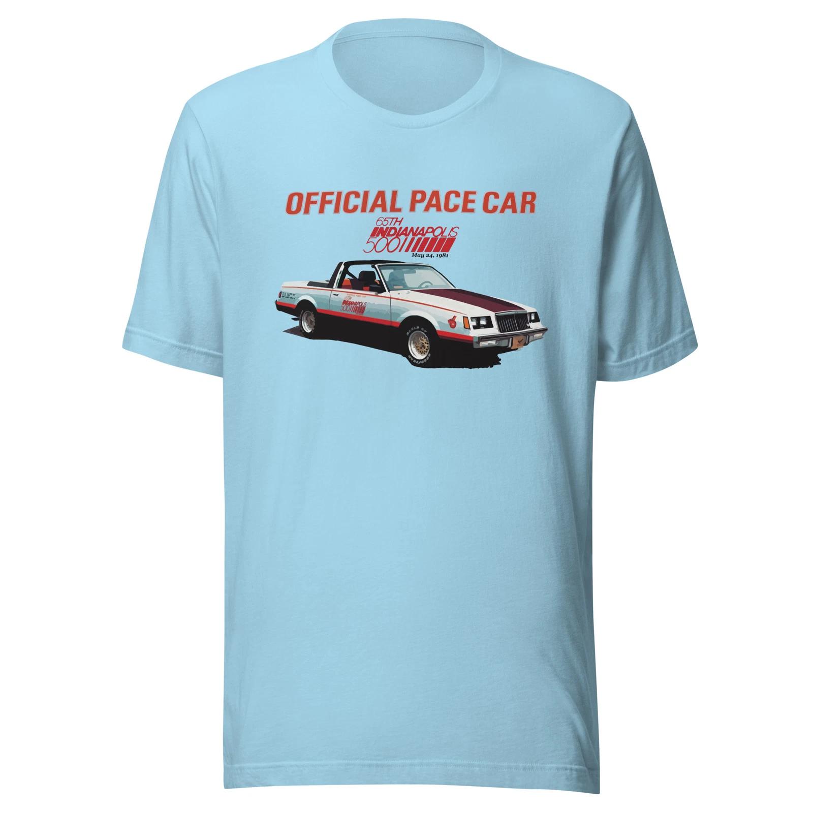 1981 Regal Official Pace Car Indianapolis 500 Mile Race Rare Classic Car t-shirt L