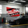 FOR HONDA MOTORCYCLE Decorative Flag Waterproof Fade Resistant Polyester Indoor Outdoor Hanging Flag XL0