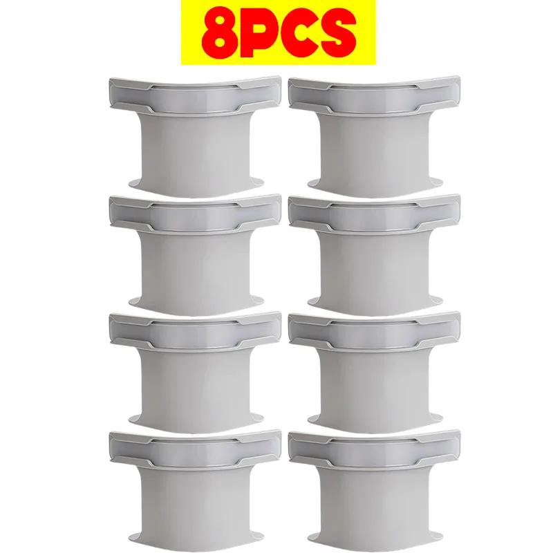 24pcs Bedsheet Corner Anti-shift Tightener Clips Invisible Bed Cover Fixer Multifunctional Quilt Sheet Non-Slip Holder Fastener