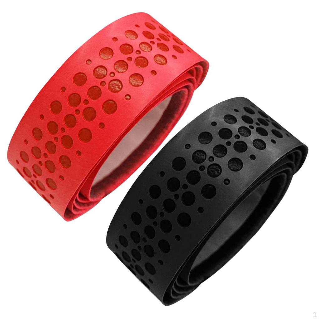 2 Pieces Convenient Golf Grip Wrapping Tapes Straps Moisture Absorption Overgrip for