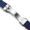Rubber Watch Strap Deployment Buckle 20mm 22mm 24mm Bands Soft Silicone Wrist Band Quick Release Waterproof Soport Bracelet Belt