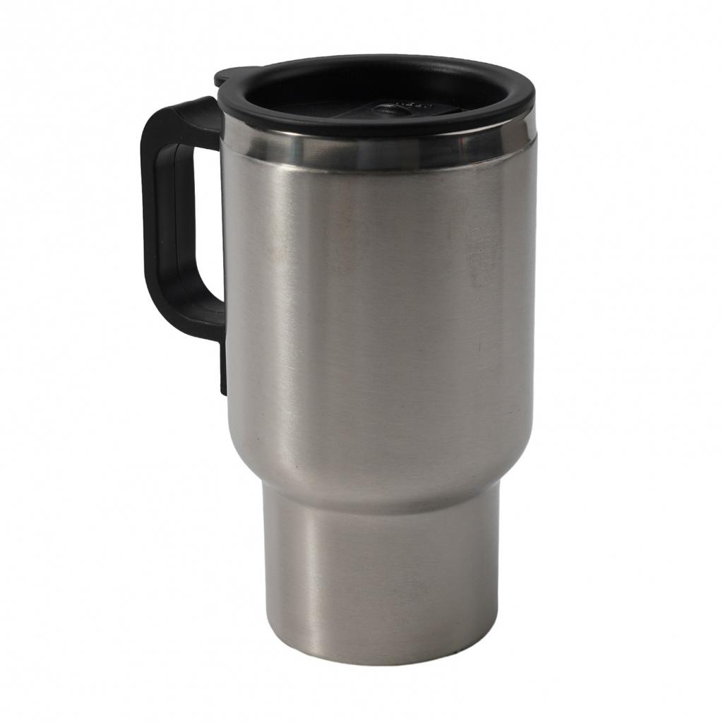 Hřející hrnek 12V cestovní nerezový elektrický hrnek konvice káva voda