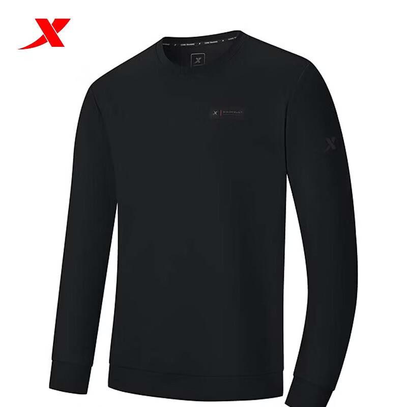 XTEP Men s Pullover Crewneck Sweatshirt 2XL