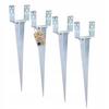 4Xadjustable Post Base, Hitched In, Anchor 0-120X700