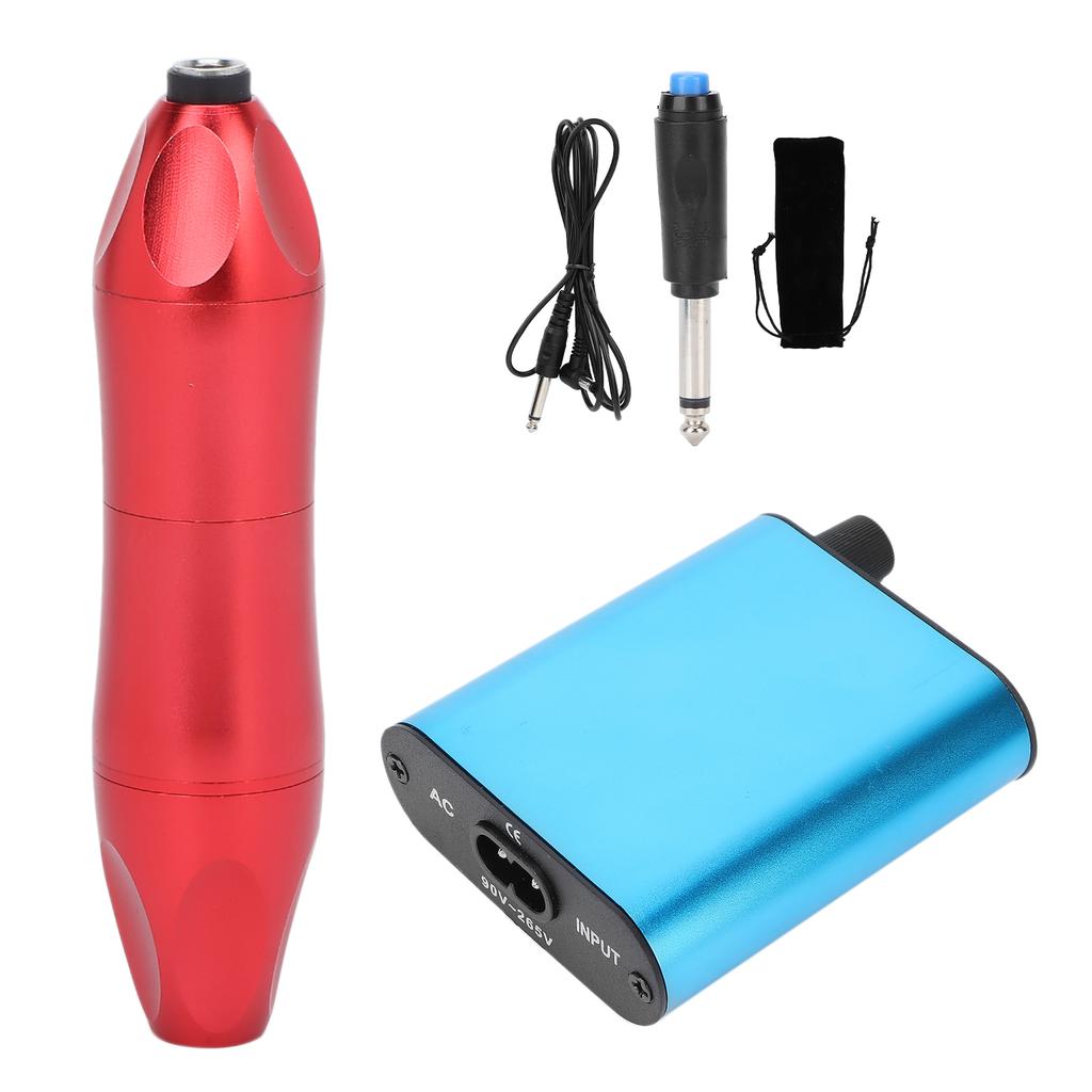 Rotary Tattoo Machine Set Aluminium Alloy Wireless Tattoo Foot Pedal Tattoo Power Supply Tattoo