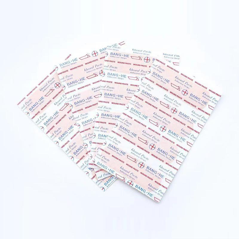 Pflaster 100 Stück Kombinationspflaster PE Wasserdicht, Gute Viskosität, Mikroporös und Atmungsaktiv, Vier Spezifikationen von Formpflastern