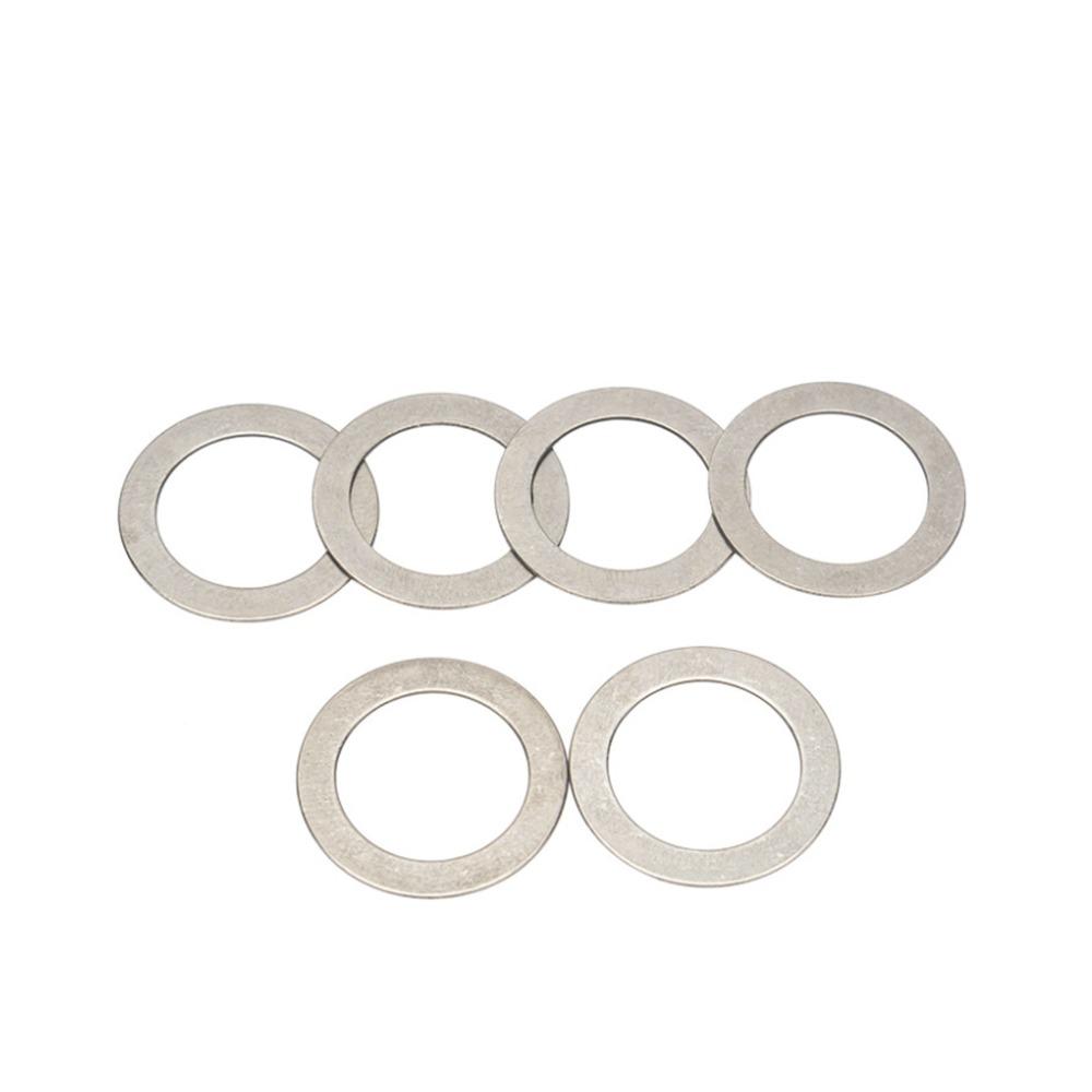 50PCS 304 Stainless Steel Bike Pedal Washers Silver Pedal Gasket Replacement  9/16 Inch Pedals