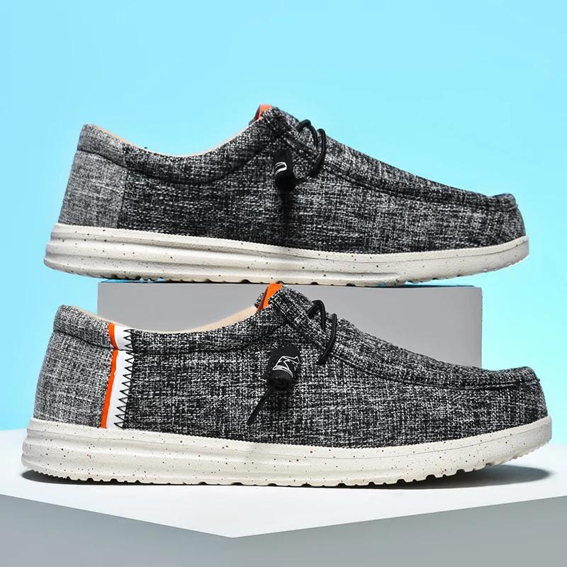 Fashion SYTK Men Casual Sneaker Canvas Shoe for MenLight Slip-on Vulcanized Comfortable Male Flats Loafers New Trainers