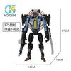 Titan Flying Dragon Drill Man Pencil Warrior Clock 4.0 CPU Tv Skibidi Toilet Building Blocks Bricks Toys For Kid Birthday Gift