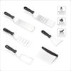 Stainless Steel Grill Set Outdoor BBQ Steak Turner Pancake Flipper Fish Spatula Multi-Use Kitchen Tools