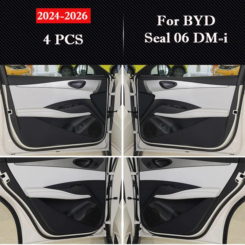 

For BYD Seal 06 GT 05 07 2026-2026 Car Door Anti Kick Pad Scratch Resistant Film Glove Box Protect Stickers Interior Accessories