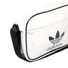 New Adidas Polyurethane Shoulder Bag Crossbody Bag Mini Unisex White & Black JI9445
