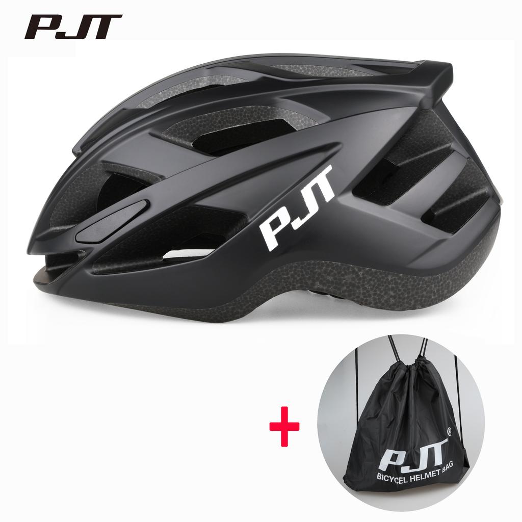 Pjt Cycling Helmet Man Women Road Mountain Bike Helmet Outdoor Bicycle Skateboard Scooter Integrally-Molded Ultralight Helmet