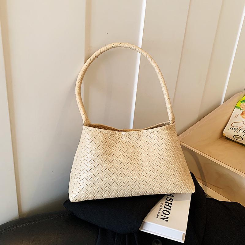 Women's 2026 Summer Stylish Single Shoulder Underarm Woven Handbag