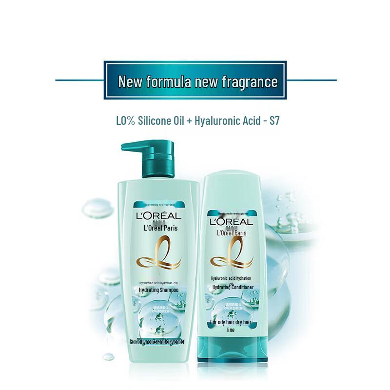 L'Oréal Hyaluronic Acid Hydrating Shampoo & Conditioner Set