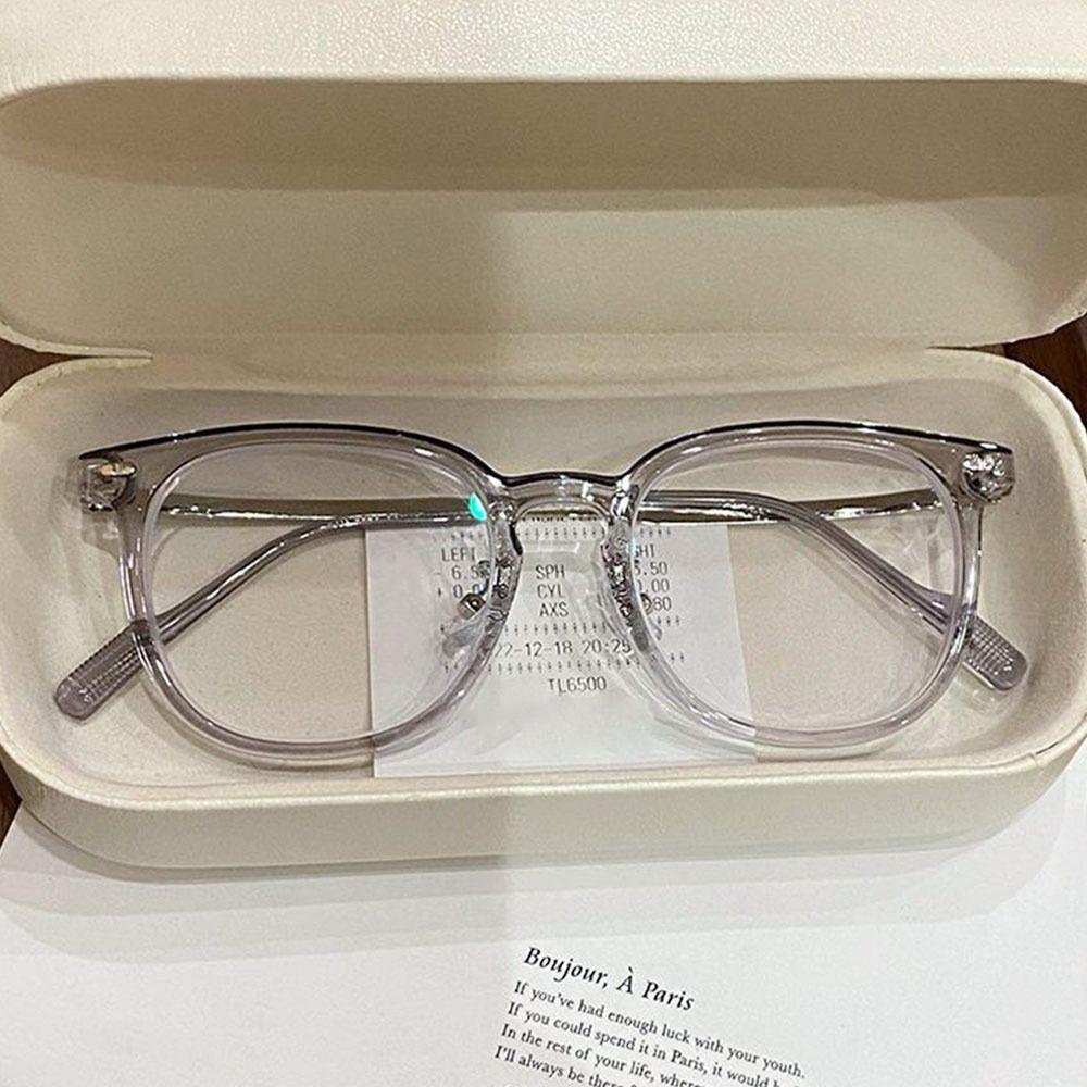 Portable Blue Ray Blocking Anti-Blue Light Glasses Ultralight Metal Computer Goggles Eye Protection Square Eyeglasses Office