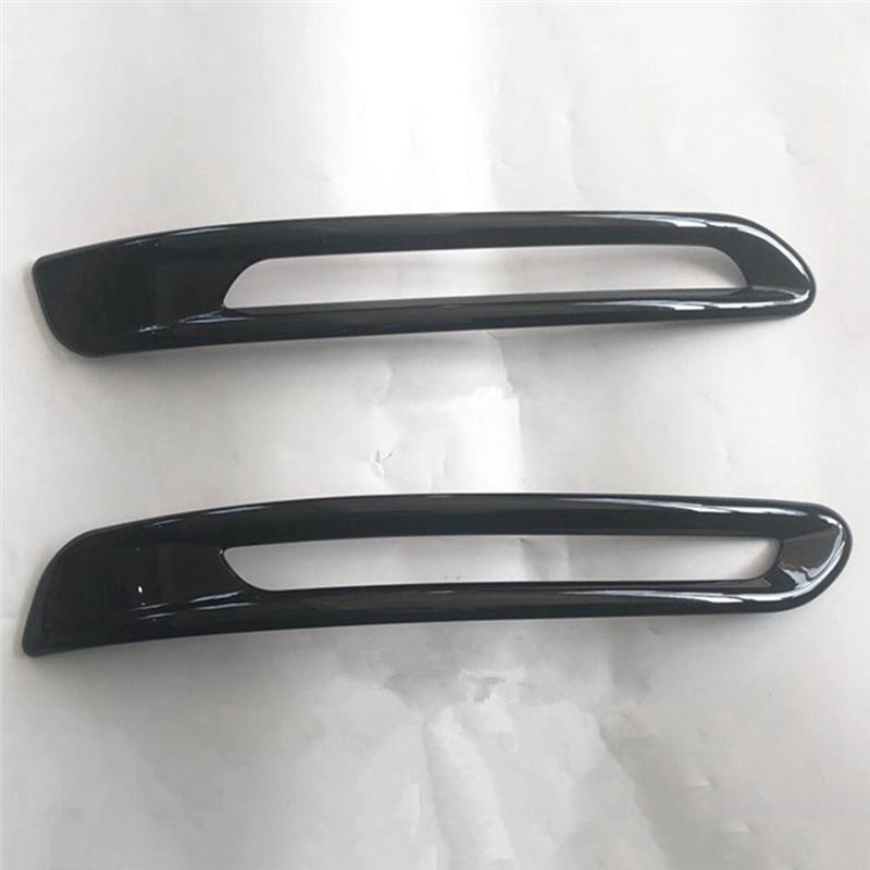 Car Rear Fog Light Lamp Decor Frame Cover Trim Decorative Sticker Exterior Parts Accessories For Honda Civic 11Th Gen